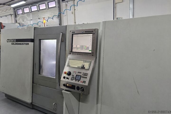 Centru de strunjire și frezare CNC Gildemeister CTX 410 V6