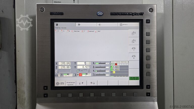 Centru de strunjire și frezare CNC Gildemeister CTX 410 V6