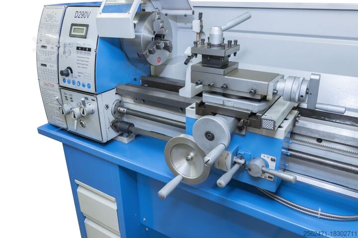 Metall dreiebenk MDB-D290V-2Axis DIGI Hans Schreiner MDB-D290V-2Achs-DIGI