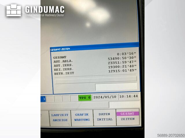 Horizontal Machining Centre Mazak HI Nexus 6000 II