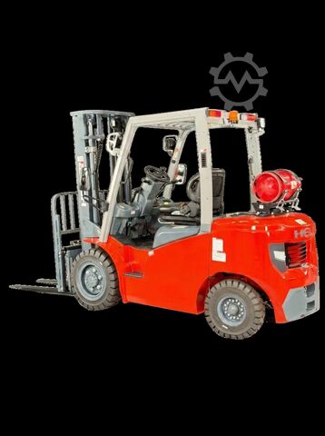 LPG prednji viličar Heli CPYD25-G3- GAS  2,5t 3,3m Hub - KUBOTA - Garantie
