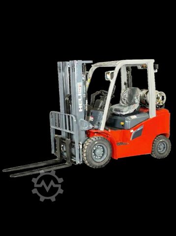 LPG prednji viličar Heli CPYD35-G3- GAS  2,5t 4,7m Hub - KUBOTA - Garantie