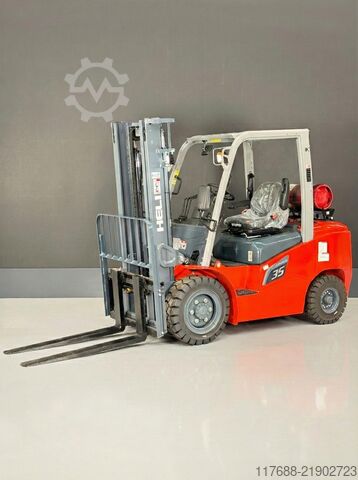 LPG prednji viličar Heli CPYD35-G3- GAS  2,5t 3,3m Hub - KUBOTA - Garantie