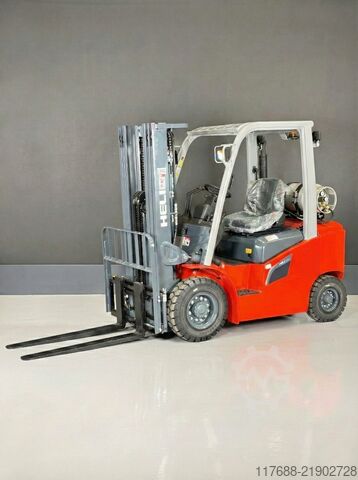 Pemuat depan LPG Heli CPYD25-G3- GAS  2,5t 4,7m Hub - KUBOTA - Garantie