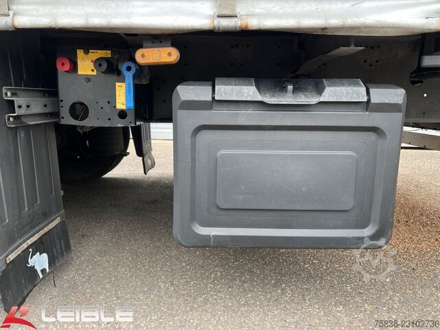 Open oplegger met zeil SCHMITZ CARGOBULL SCS 24*Varios Mega Tautliner*Hubdach*