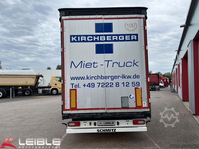 Open oplegger met zeil SCHMITZ CARGOBULL SCS 24*Varios Mega Tautliner*Hubdach*