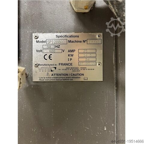Spiralkneter mit herausnehmbarer Schüssel 100 kg Mehl VMI VMI AQUAMIX