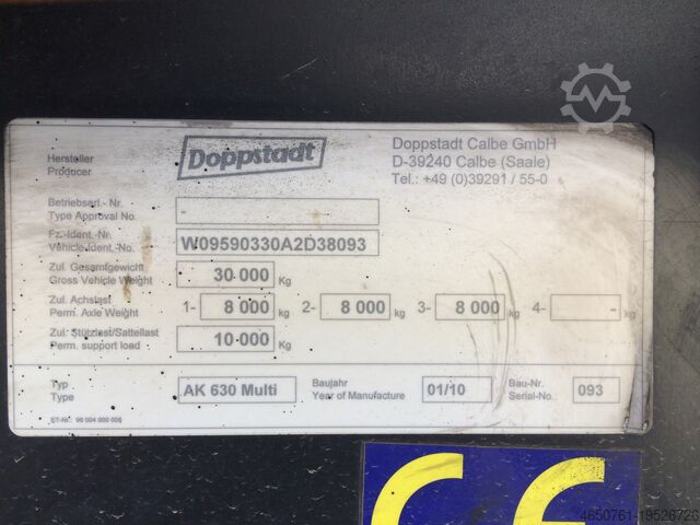 Mobilna kruszarka Doppstadt AK 630 MULTI