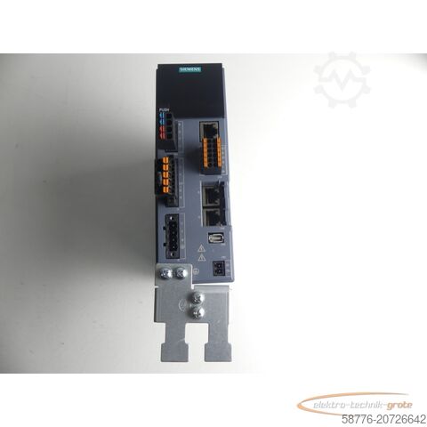 Siemens Komponente Siemens Sinamics S210 6SL3210-5HB10-4UF0 Umrichter SN:ZVM4XVM009233 0,4kW 240V~-ungebr.-