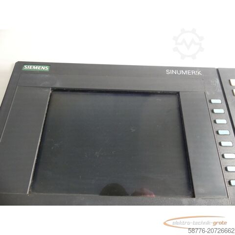 Siemens component Siemens Sinumerik 840D 6FC5203-0AB11-0AA0 Bedientafel E: G SN: T-J31113855