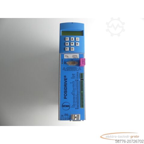 Componente Stöber Stöber FDS5055/L Posidrive Servoantrieb HW 11 SW 5.3C SN: 8702144