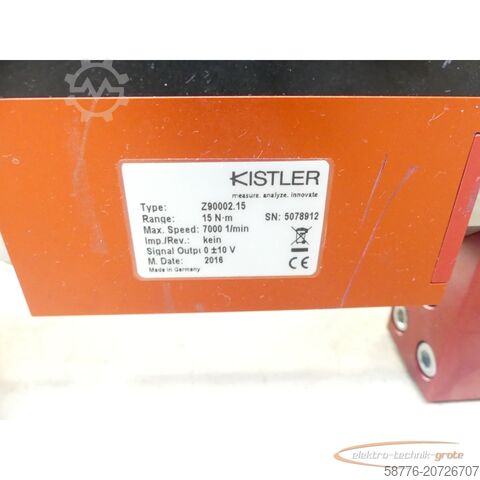 Stöger 9278 Schraubautomat SN: SES003743 mit 2 x Kistler Z90002.15 Sensoren