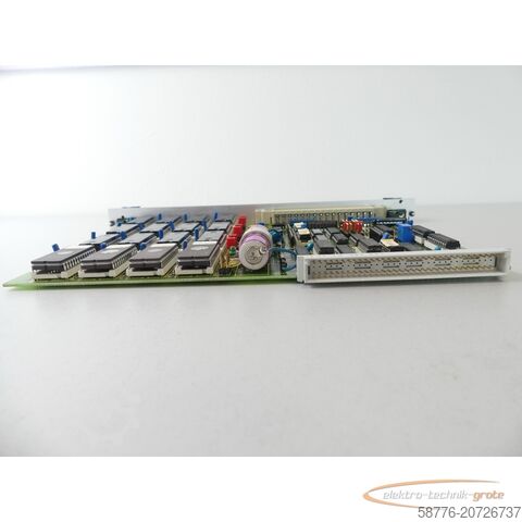  Traub 700 734 VEMEM/I Interfaceplatine