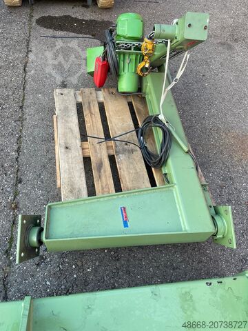 Guindaste giratório de coluna com talha de corrente IBB Stahl 