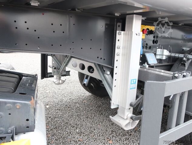 Damperli yarı römork Schmitz SKI 24 27,2m³ Alu Kasten Kunstoffboden Alcoa neu