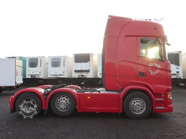 Standart çekici ünitesi Scania S 500 Super 6x2/4 mit verstellbarer Sattelkupplung