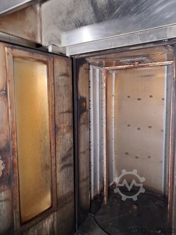 Forno rotativo da panetteria con carrello Miwe Roll In
