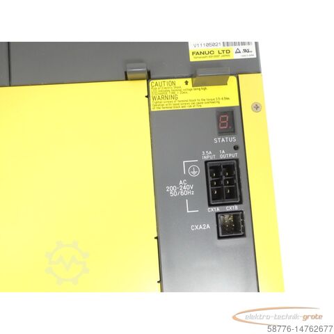 Componente Fanuc Fanuc A06B-6150-H075 Verstärker PS 75HV SN V11105021