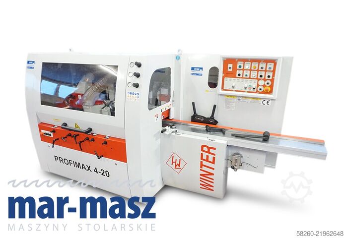 Dört taraflı planya WINTER Profimax Profimax 4-20