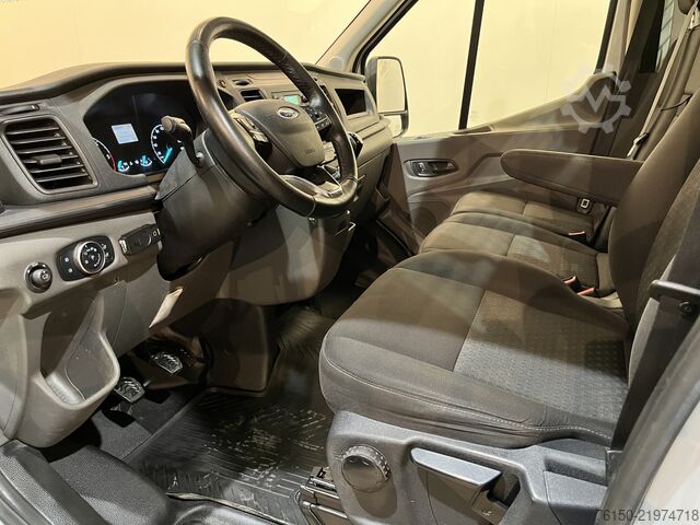 Ciężarówka platformowa z dźwigiem Ford Transit 350 2.0 TDCI L2 Trend RWD Open Laadbak ...
