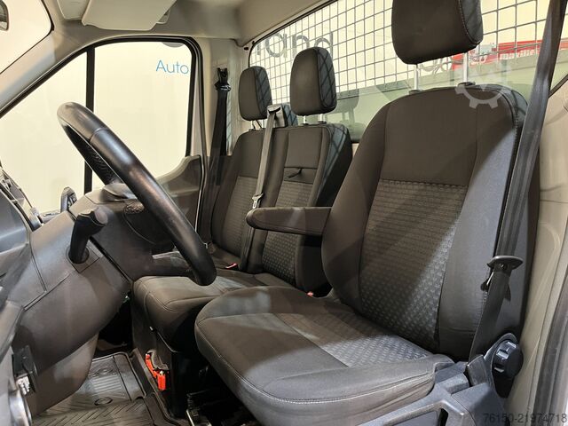 Ciężarówka platformowa z dźwigiem Ford Transit 350 2.0 TDCI L2 Trend RWD Open Laadbak ...