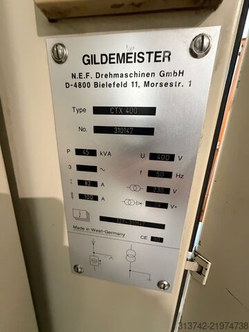 CNC-Drehmaschine Gildemeister CTX 400