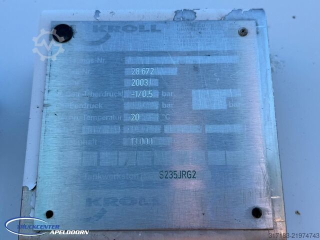 Saugfahrzeug Mercedes-Benz Actros 2543 Kroll opbouw, Niet geheel werkend, 6x2