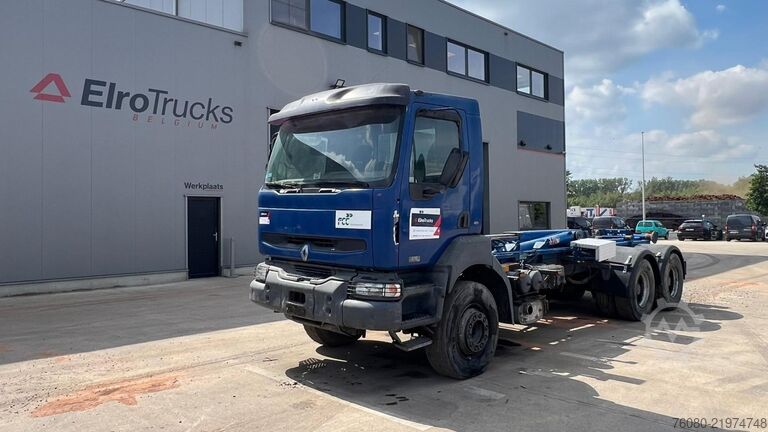 Fahrgestell mit Fahrerhaus Renault KERAX 370 DCI (LAMES / GRAND PONT / BOITE MANUE...