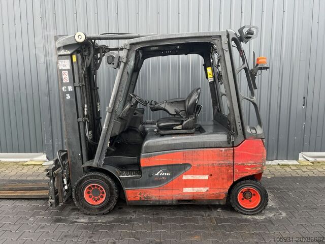 Električni viljuškar na 4 kotača Linde E25L-01