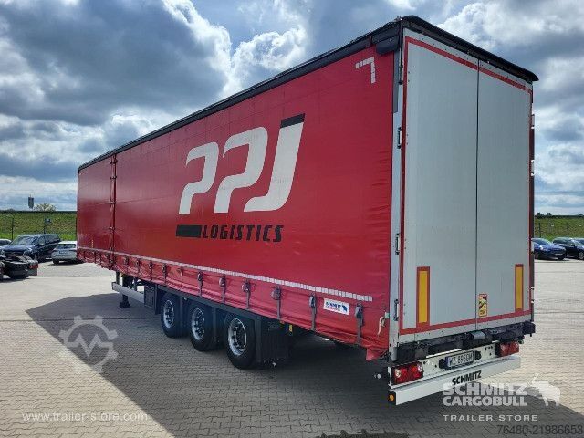 Trailer semi terbuka dengan terpal Schmitz Cargobull Schiebeplane Mega