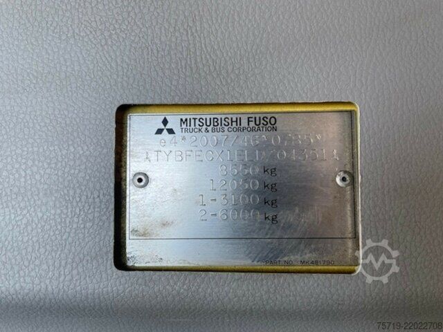 Furgoneta Mitsubishi Fuso Canter 9C18 Zöller MicroXL7