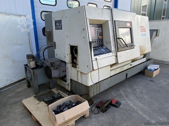 CNC 선반, 척 선반 TRAUB TND 400 / TX-8