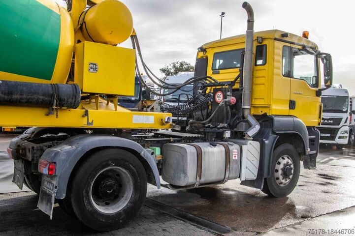 Mixer MAN TGS 18.360 BLS-4X4H+SEMI MIXER 10M3