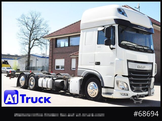 Camión con caja móvil DAF XF 460  SSC Jumbo, Intarder,Multi, 7.45 / 7.82 BDF ACC
