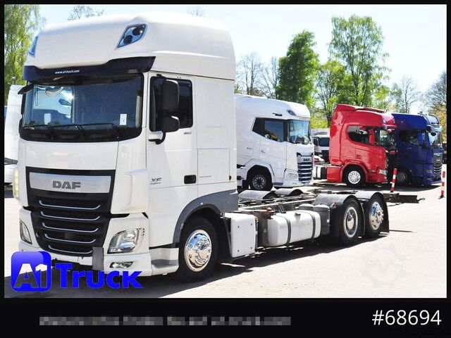 Camión con caja móvil DAF XF 460  SSC Jumbo, Intarder,Multi, 7.45 / 7.82 BDF ACC