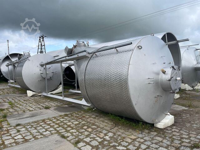 Tanque de almacenamiento 120hl Stainless steel tank conical bottom
