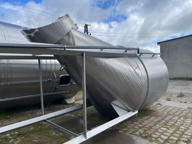 Tanque de almacenamiento 120hl Stainless steel tank conical bottom