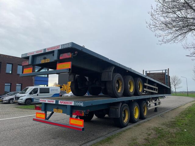 Plataforma remolque Haan 045 Heavy Duty (45Ton) / Rungen-Potholes / NL T...