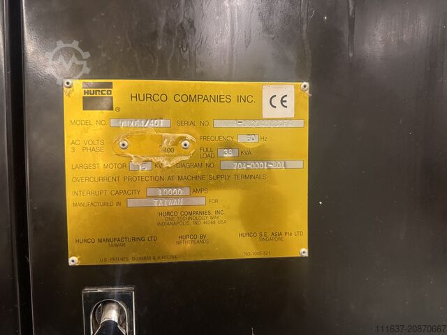 Vertikales Bearbeitungszentrum HURCO VMX 64 40t