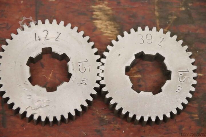 Bánh răng đầu chia, 71 cái unbekannt Modul 1,5