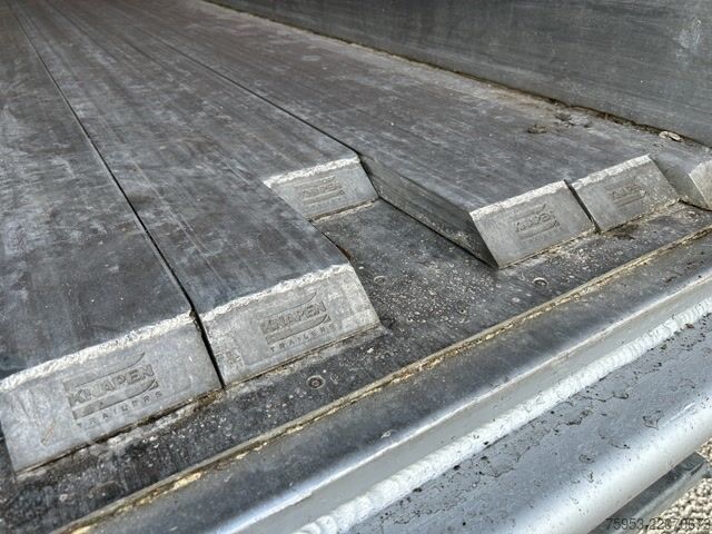 Semirimorchio con pianale mobile Knapen K100 92 m³ 10 mm Boden Wartungstür
