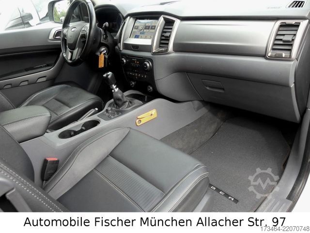 Furgão pick-up FORD Ranger LKW 4x4 Offroad Standheizung Sortimo