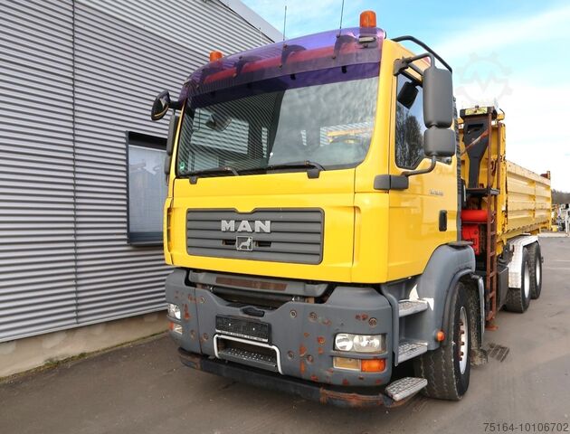 Treveis tippbil MAN 26.480 FDLL 6x4 Bordmatik