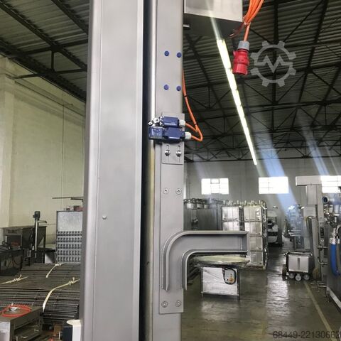 Carregamento móvel para carrinhos padrão de 200L Barsso mobiele lift voor 200L normwagens