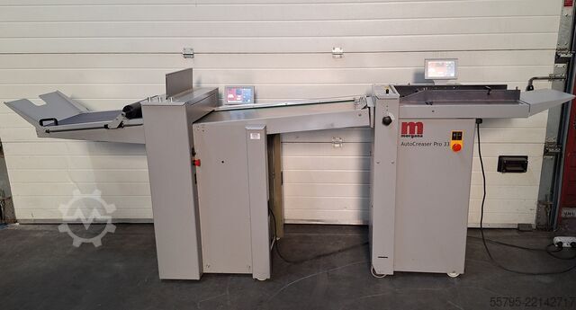Folding machine Morgana AutoCreaser pro 33 with Morgana Autofold