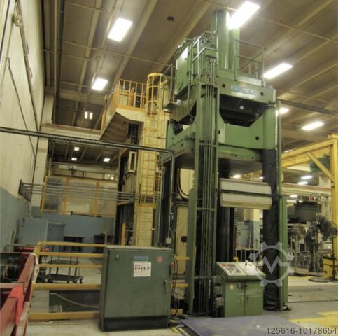 224 Ton Hydraulic 4 Post Spotting Press Reis TUS-180 OK-200