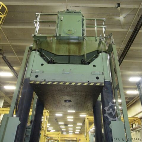 224 Ton Hydraulic 4 Post Spotting Press Reis TUS-180 OK-200