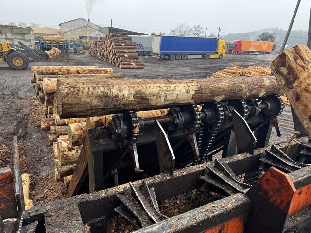 Komplette Holzsägelinie - Paletten BRODPOL JABŁOŃSKI 3000 / 480 mm