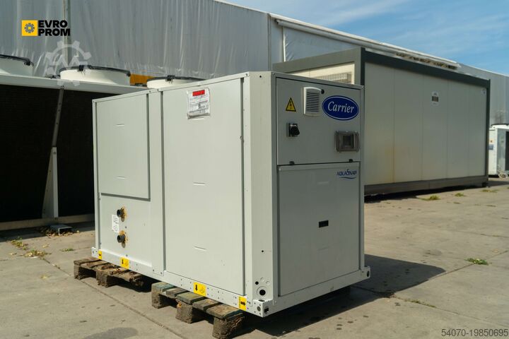 Šaldytuvas Used Aircooled chiller CARRIER 30RBSY060B0021 PE 58 KW. 2016 yom