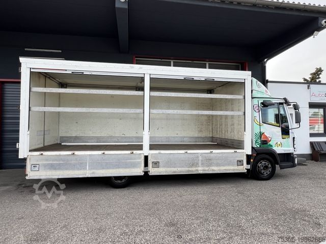 बॉक्स ट्रक IVECO EuroCargo ML100E18 5,7m 2x Rolltor re. Tempomat
